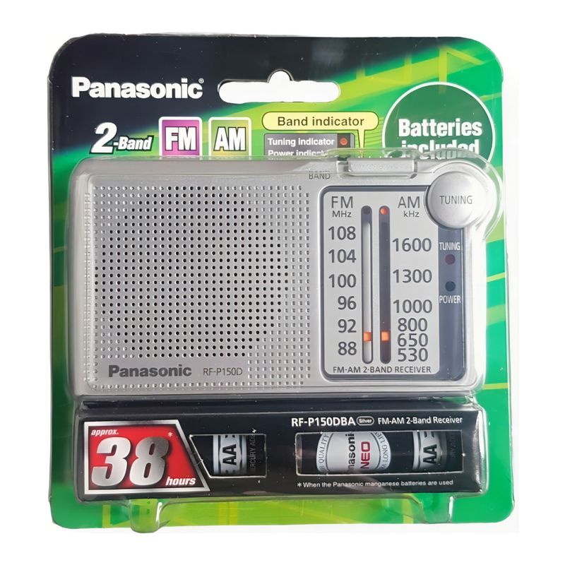 PANASONIC - Radio Analógico Amfm Panasonic Rf-p150d