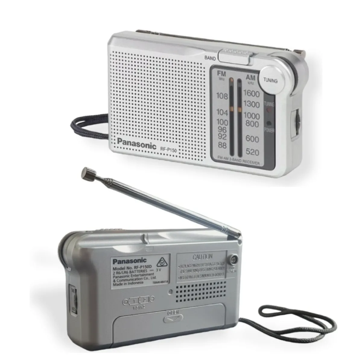 PANASONIC - Radio Analógico Amfm Panasonic Rf-p150d