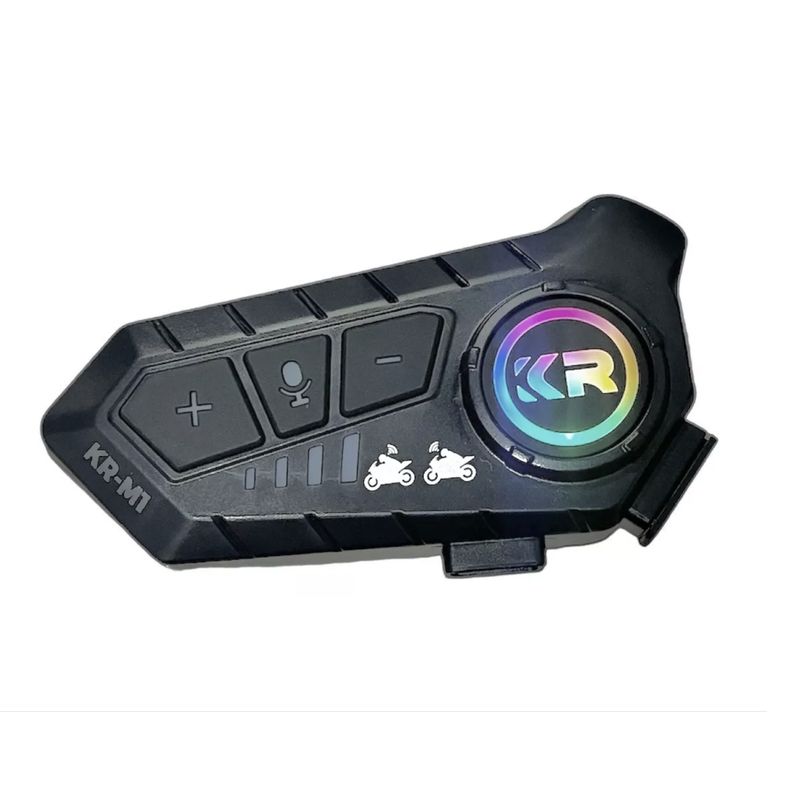 GENERICO - Intercomunicador Inalámbrico Bluetooth De Casco Moto Kr-m1