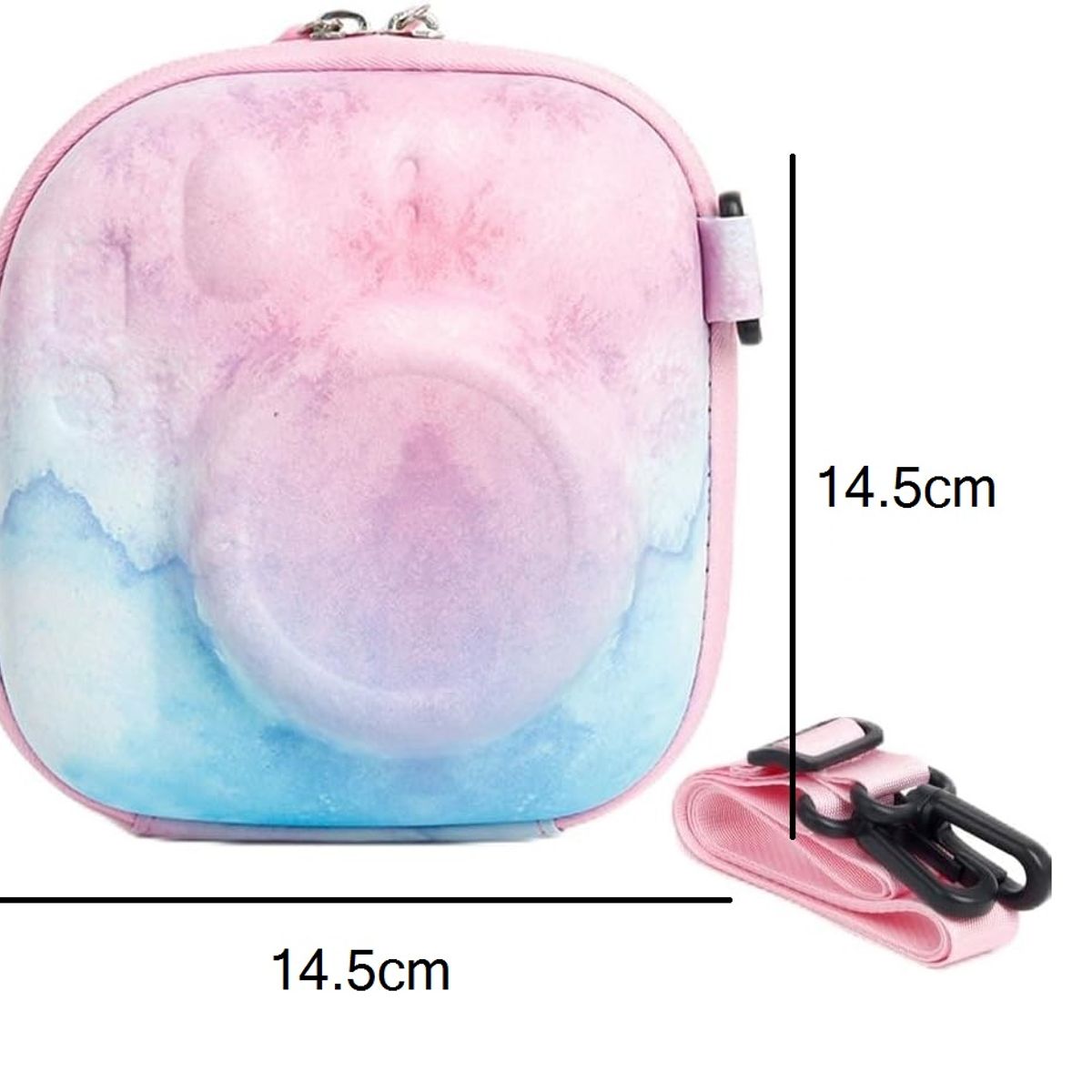 GENERICO - Estuche Rosa Camara Instax Mini Universal 12 11 9 8 +