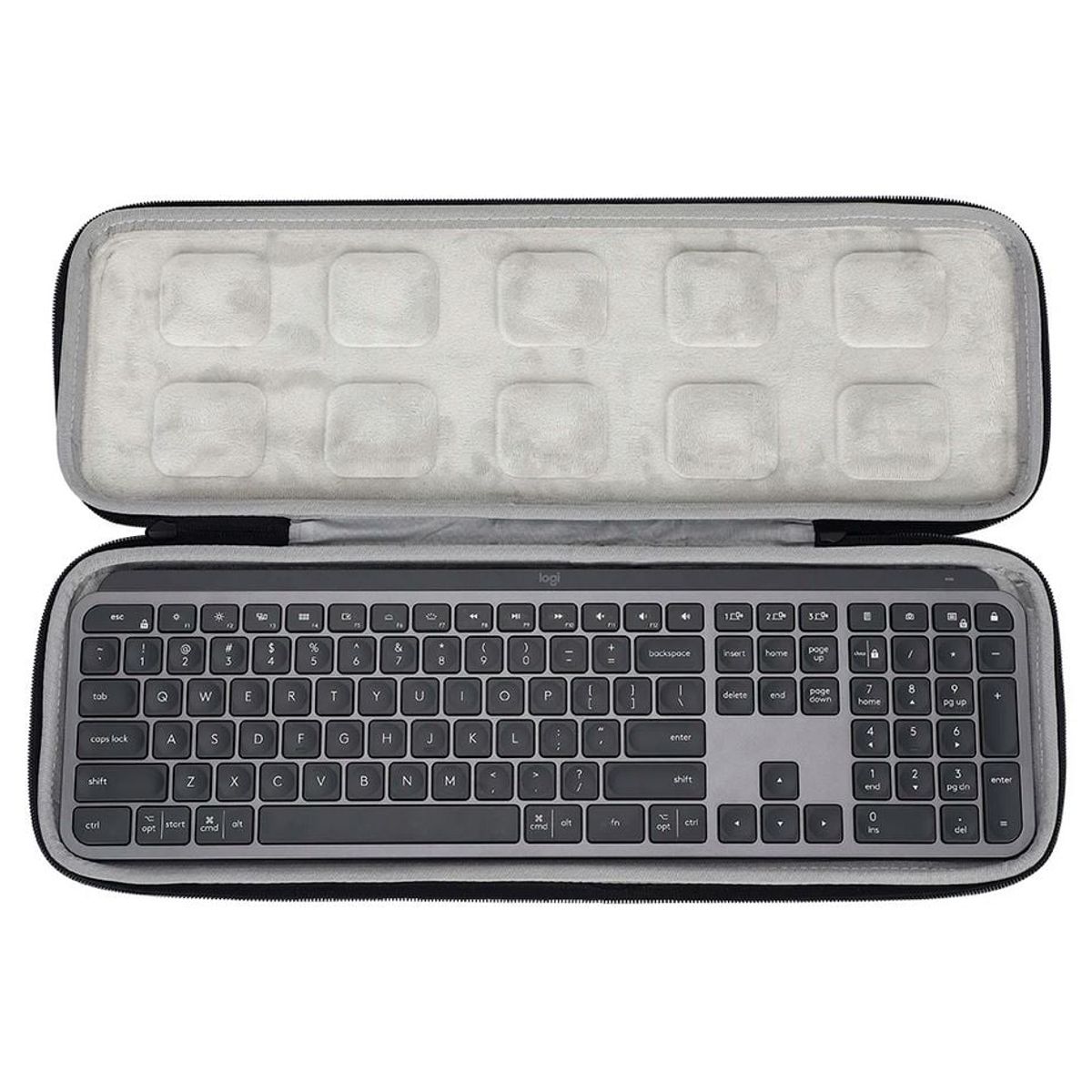GENERICO - Estuche Para Teclado Logitech Mx Keys Rigido