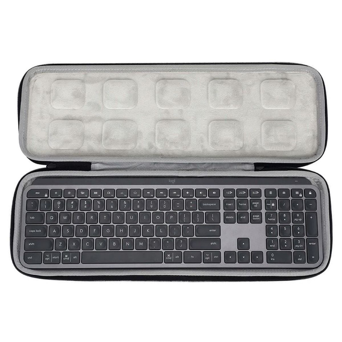 GENERICO - Estuche Para Teclado Logitech Mx Keys Rigido