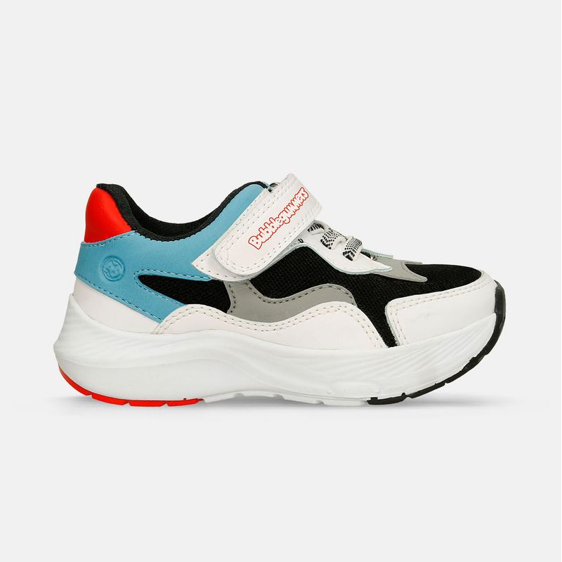 BUBBLE GUMMERS - Tenis Infantil Para Niño Bubblegummers Blanco Sumir