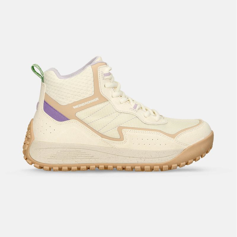 WEINBRENNER - Tenis Outdoor Para Mujer Weinbrenner Blanco-Morado Banff Cc