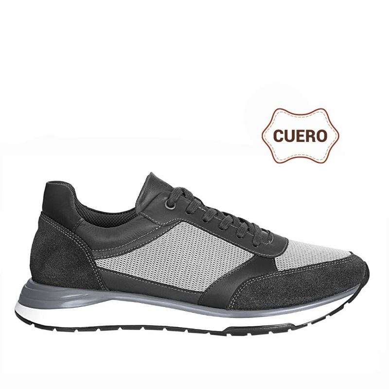 24 WALKS - Zap.c/cordon de Hombre marca 24 WALKS en Color GRIS  / ZAP.KISKY