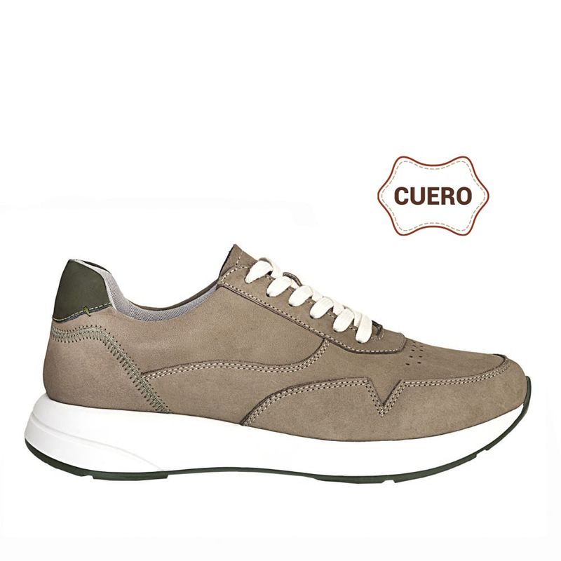 24 WALKS - Zap.c/cordon de Hombre marca 24 WALKS en Color BEIGE  / ZAP. ISEY