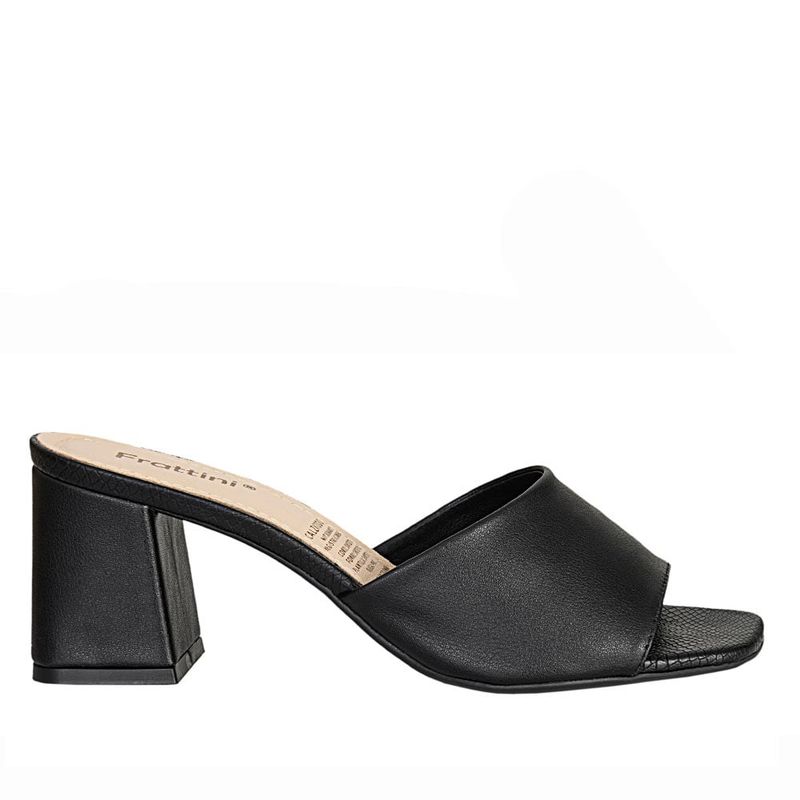 FRATTINI - Sandalia tacon de Mujer marca FRATTINI en Color NEGRO  / SAND.SARA-02