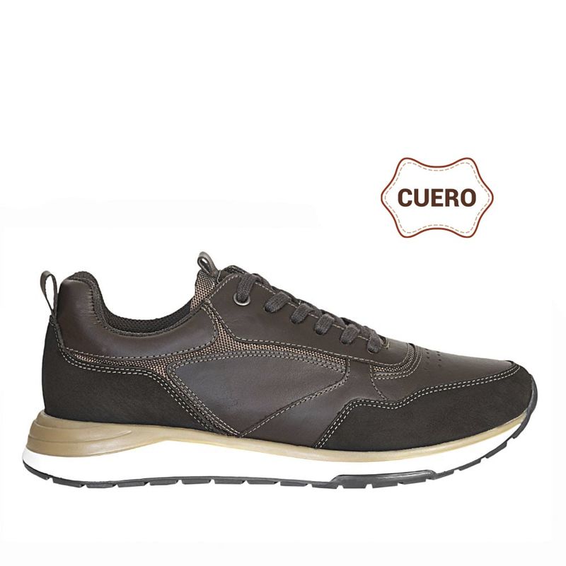 24 WALKS - Zap.c/cordon de Hombre marca 24 WALKS en Color CAFE  / ZAP.BOSE