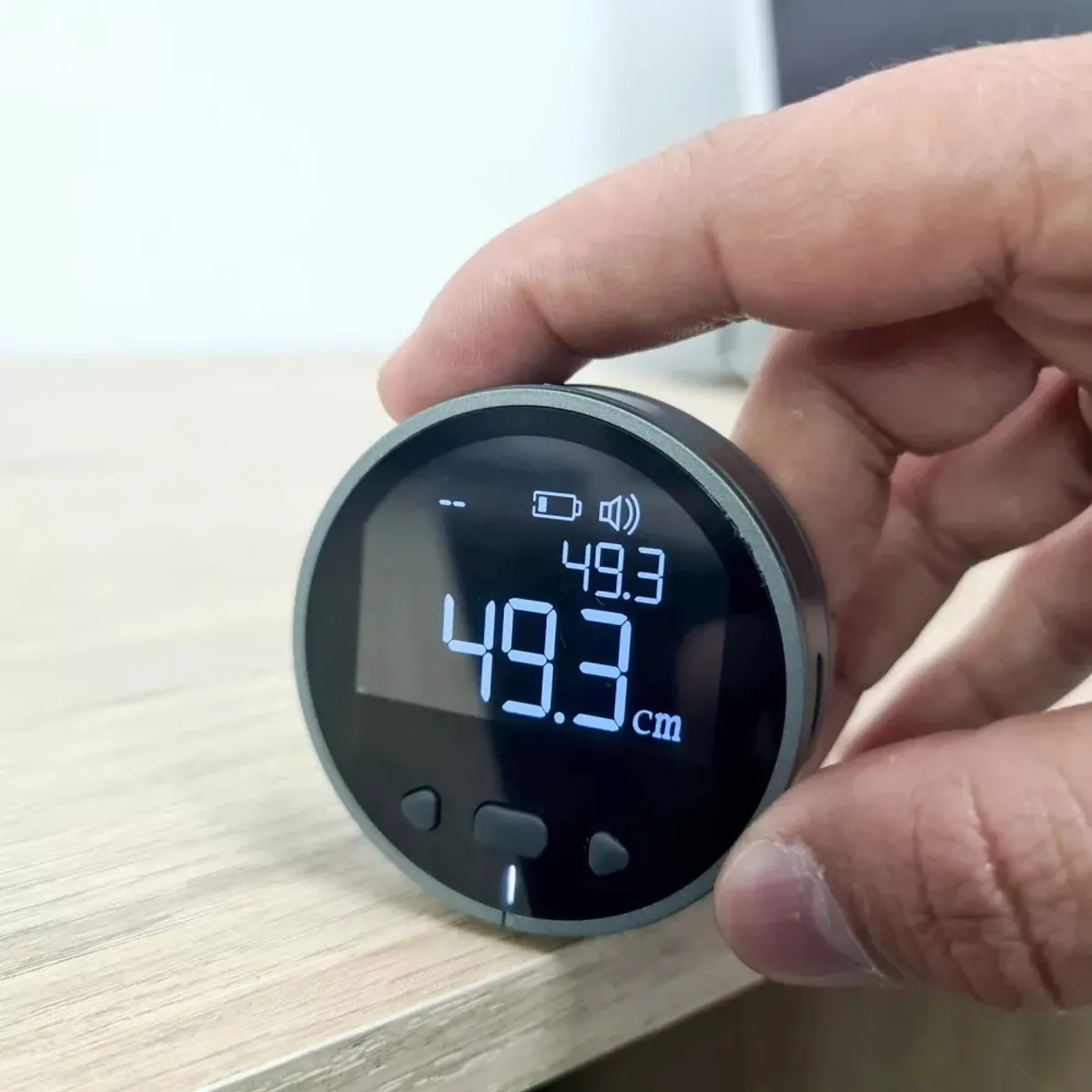 GENERICO - Metro Digital Pantalla Recargable Electronico Cinta Metrica