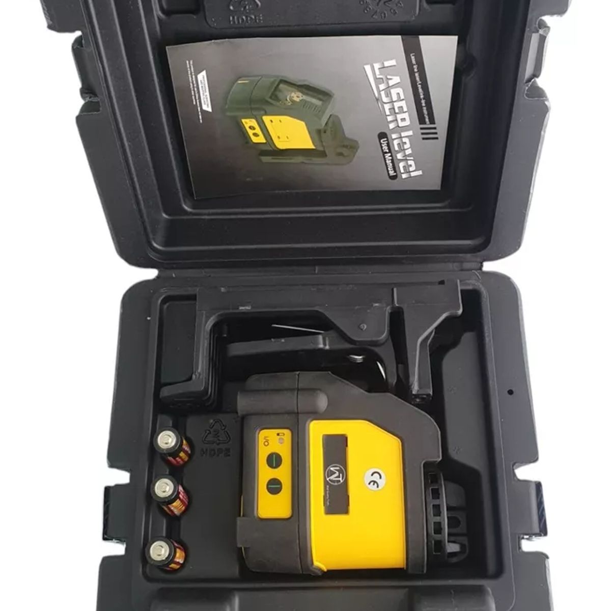 GENERICO - Nivel Laser 2 Líneas Base Magnética Herramienta Construcción