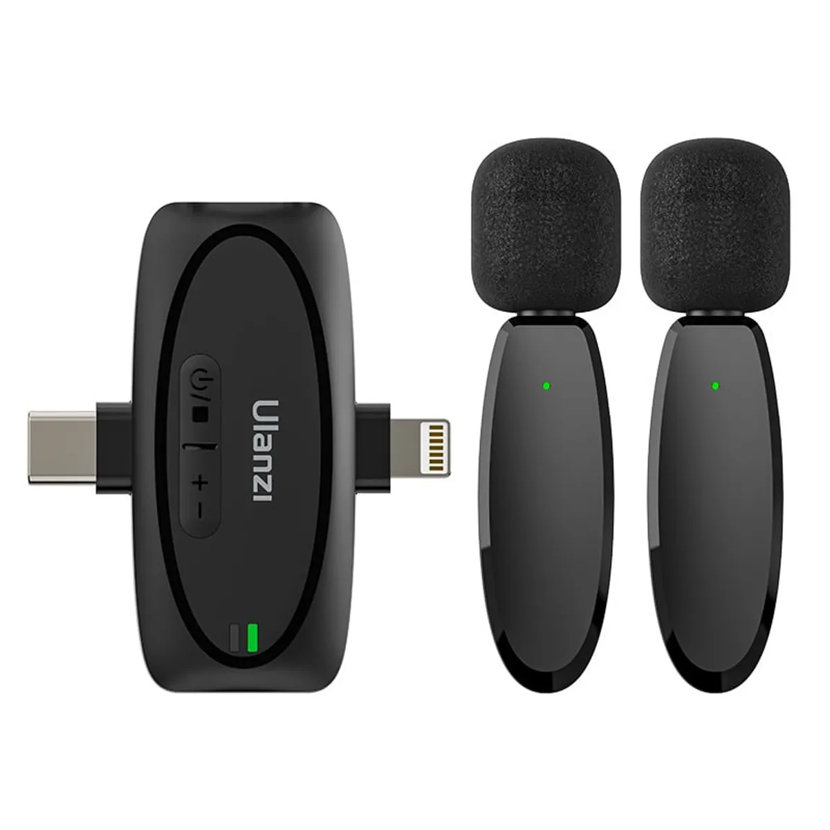 ULANZI - Micrófonos De Solapa Inalámbricos Ulanzi V6 USB-C Lightning 35mm