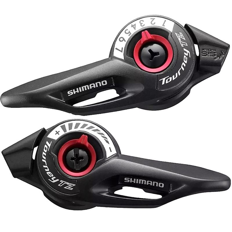 SHIMANO - Palanca Cambio Bicicleta Shimano Tourney 7v Par Manillar Mtb