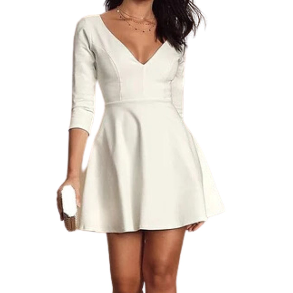 NEGRELI - VESTIDO CASUAL ROTONDO NEGRELI REF-2009