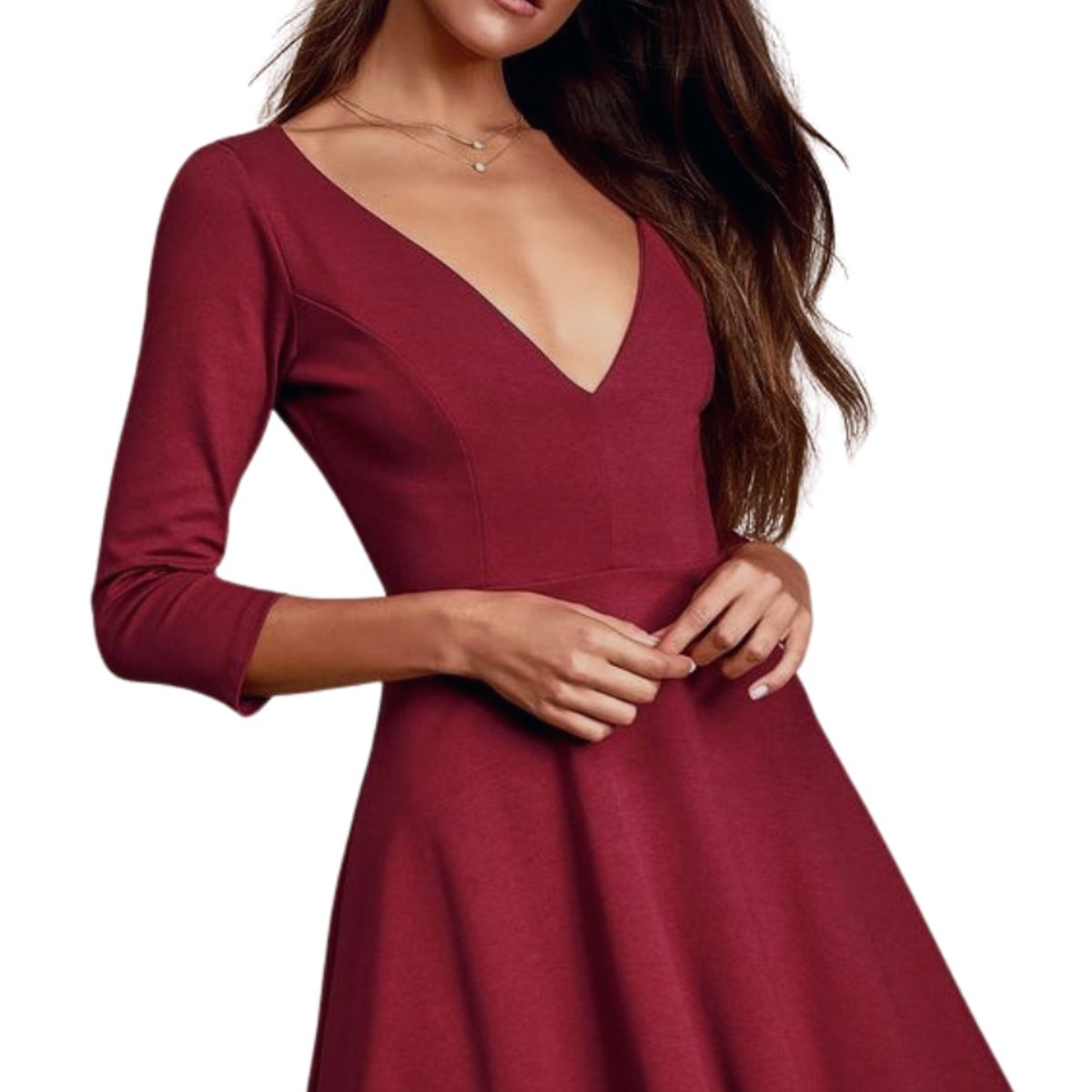 NEGRELI - VESTIDO CASUAL ROTONDO NEGRELI REF-2009