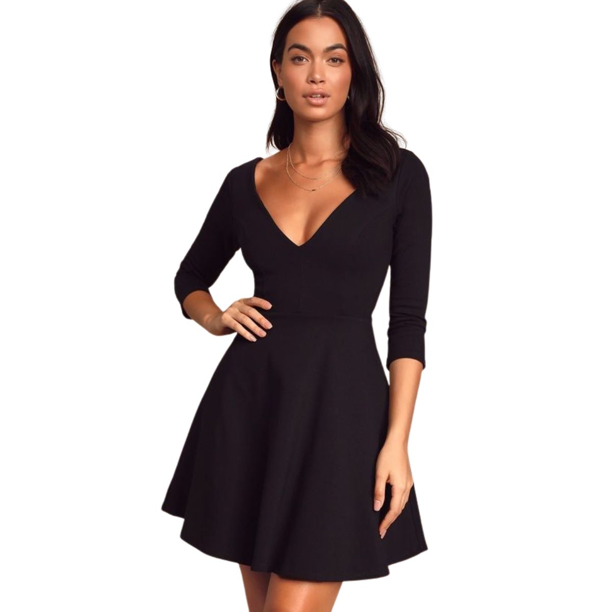 NEGRELI - VESTIDO CASUAL ROTONDO NEGRELI REF-2009