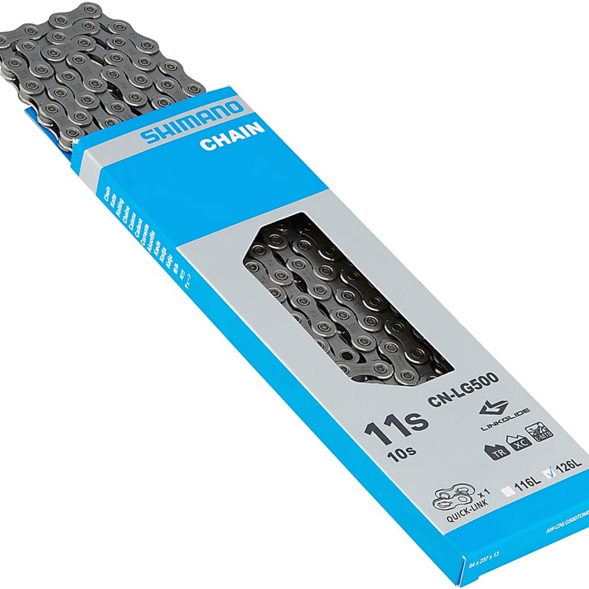 SHIMANO - Cadenilla Bicicleta Shimano 11v Lg500 Cadena Mtb Ruta