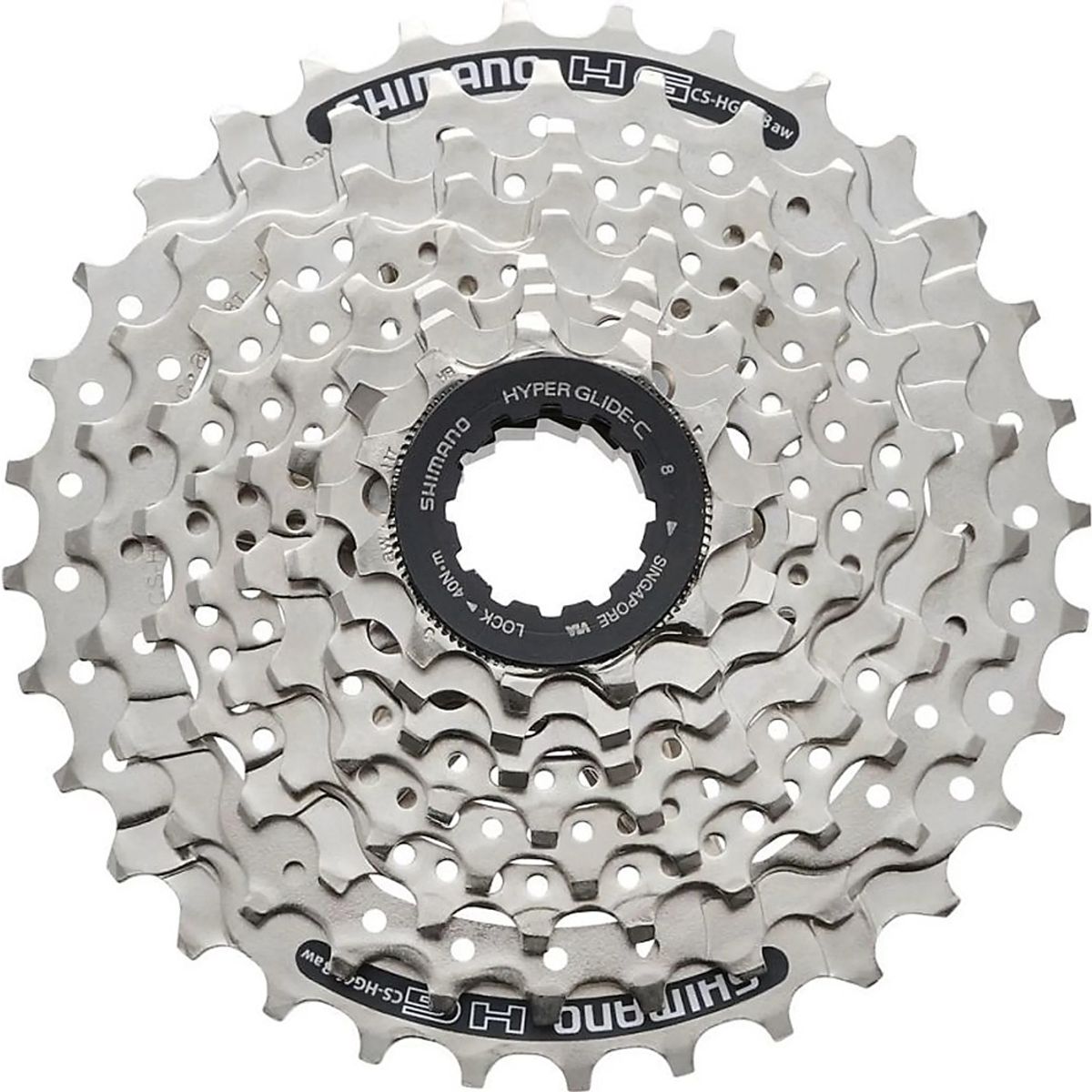 SHIMANO - Pacha Shimano Cassette Hg41 8 Velocidades 11-32 Bicicleta