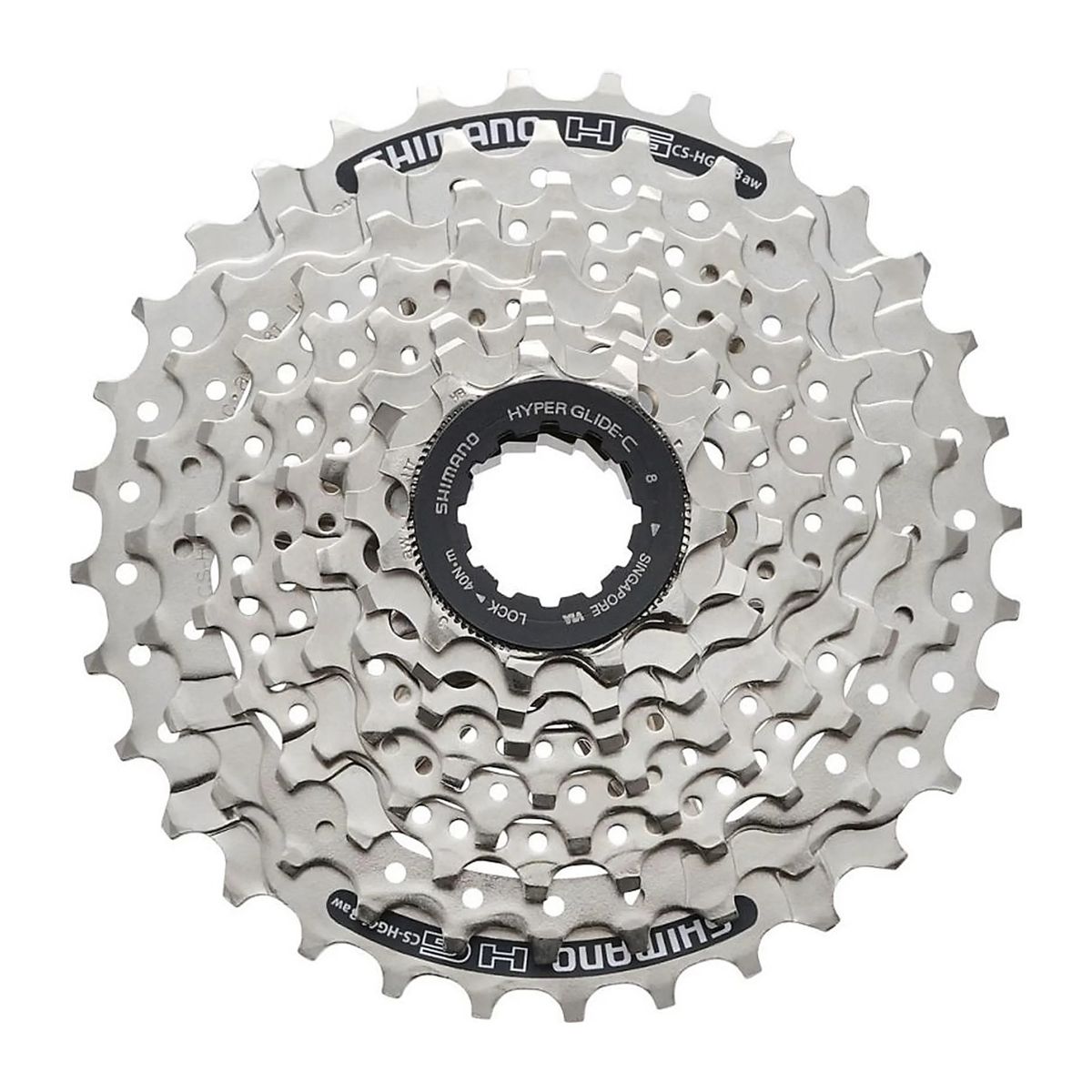 SHIMANO - Pacha Shimano Cassette Hg41 8 Velocidades 11-32 Bicicleta
