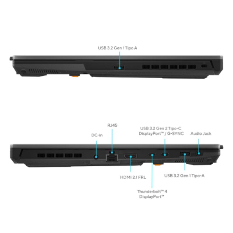 ASUS - Portátil ASUS TUF Gaming F15 13th Gen Intel® Core™ i7 16GB RAM 1TB SSD Windows 11 Home