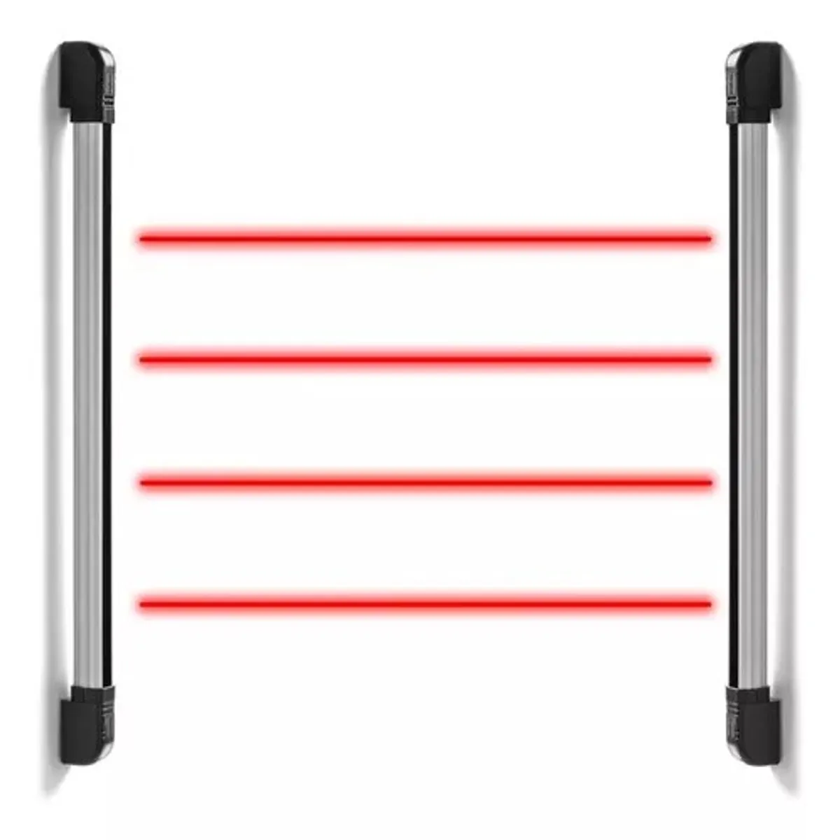 INTELBRAS - Barrera Fotoeléctrica Perimetral Para Uso Exterior, 4 Haces