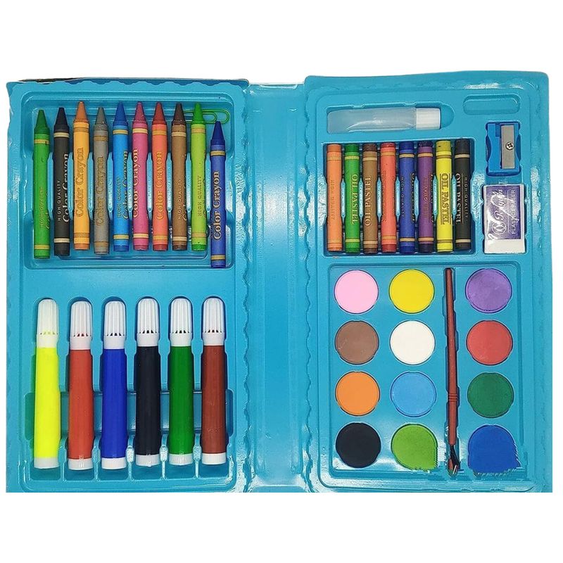 GENERICO - Kit Set Arte Dibujo Estuche Infantil Niños de 42 Piezas