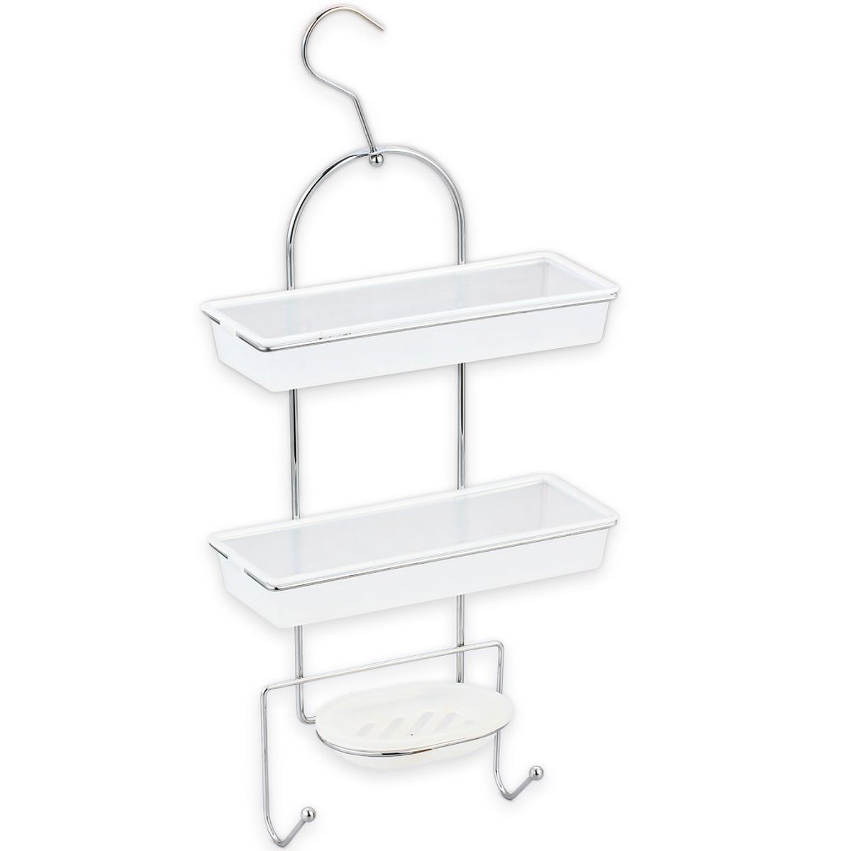 ESSENZA - Organizador Ducha Essenza Plastico Transparente 3 Niveles