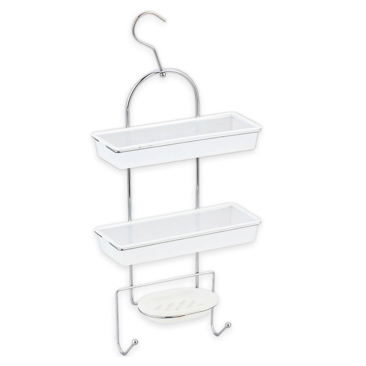 ESSENZA - Organizador Ducha Essenza Plastico Transparente 3 Niveles