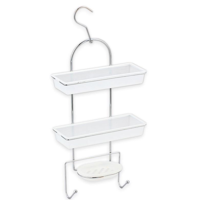 ESSENZA - Organizador Ducha Essenza Plastico Transparente 3 Niveles
