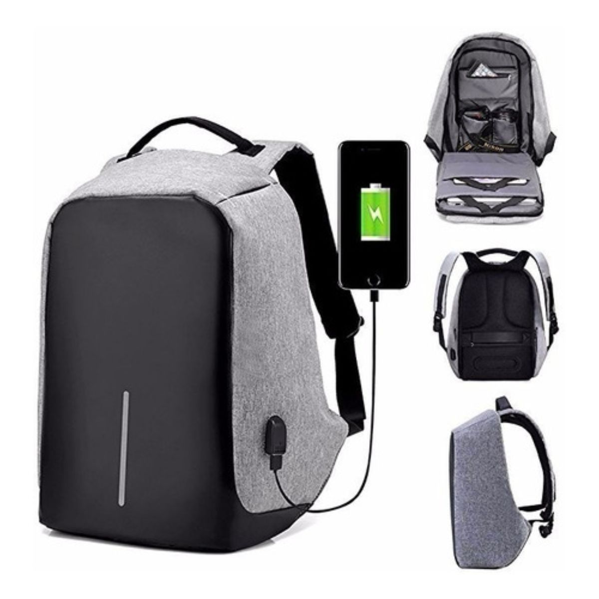 PBAGS - Bolso Antirobo reforzado con multicompartimientos