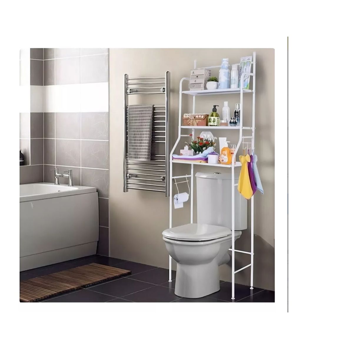 GENERICO - Organizador De Baño Estantería Mueble Ahorrador De Espacio 3