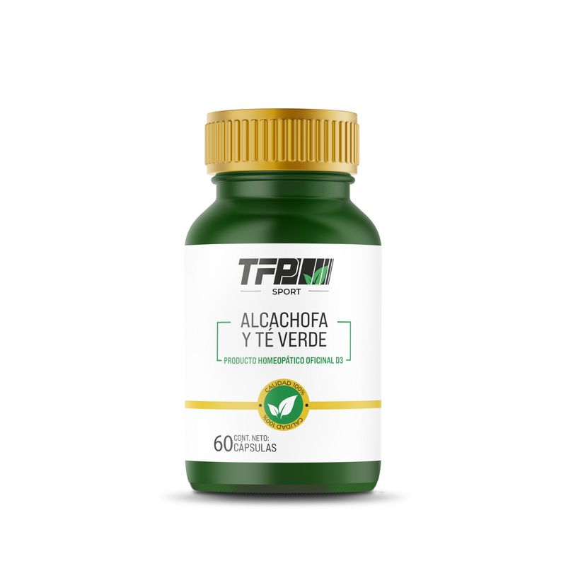 TFP SPORT - Alcachofa y Te Verde 60 Capsulas