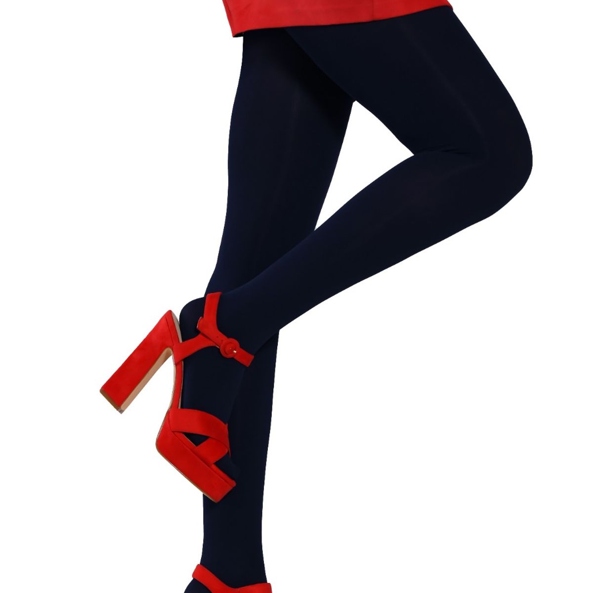 RITCHI - Media Pantalón Opaca Ritchi para Mujer Denier 40 Textura Gruesa y Suave