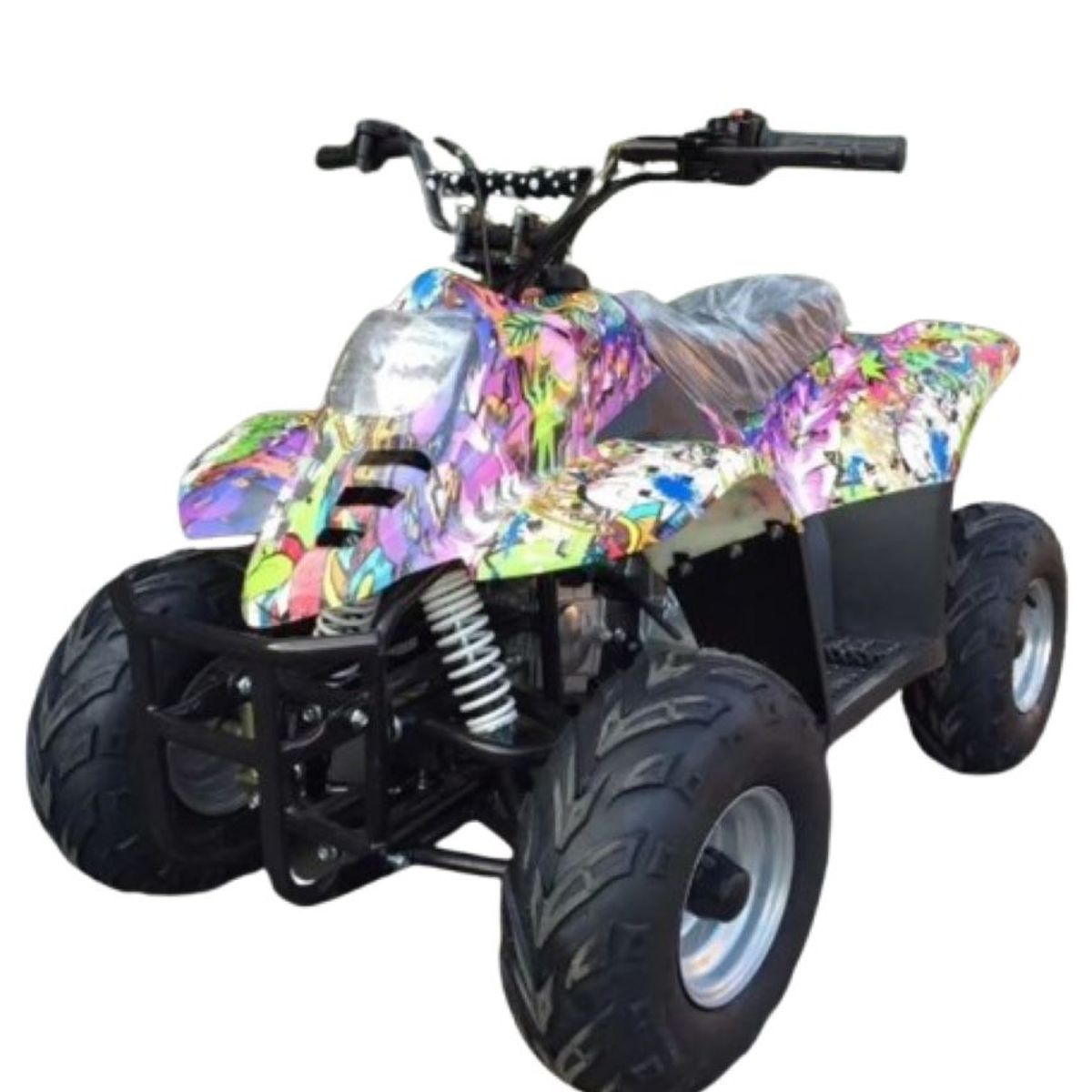 ZHOPI CO - Cuatrimoto A  Gasolina 110 CC Para Niños Montable 4 Tiempos