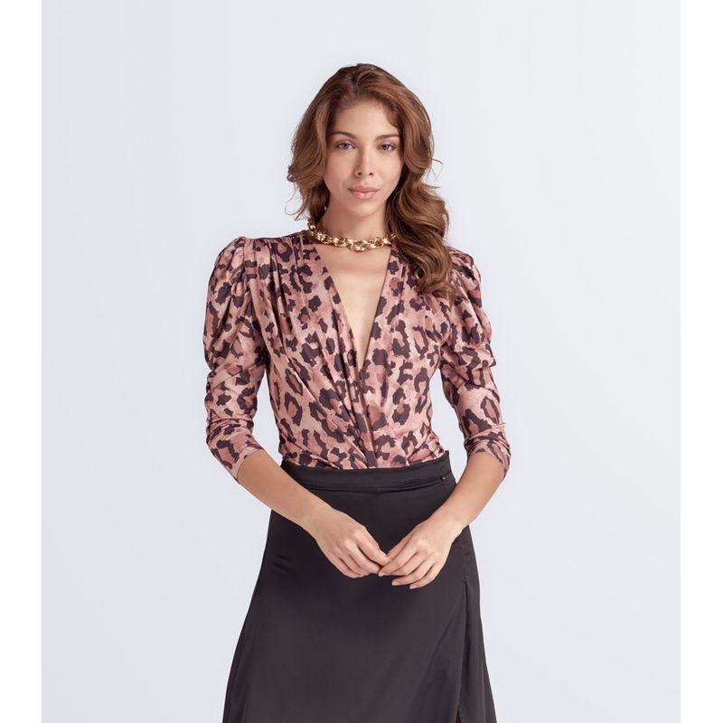 DEREK - Body Para Mujer Animal Print Derek