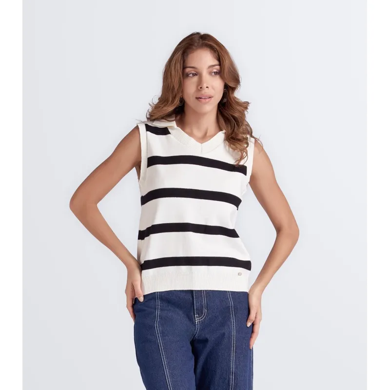 DEREK - Blusa Para Mujer Tipo Chaleco Derek
