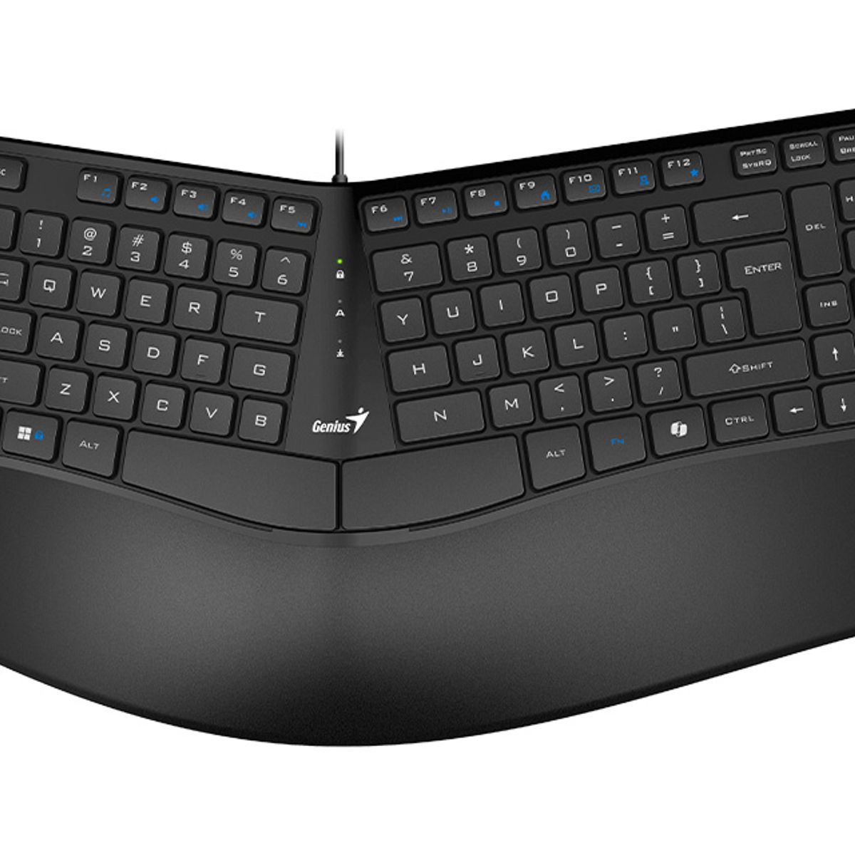 GENIUS - Teclado Genius Ergonómico Ergo Kb-700 Negro Español