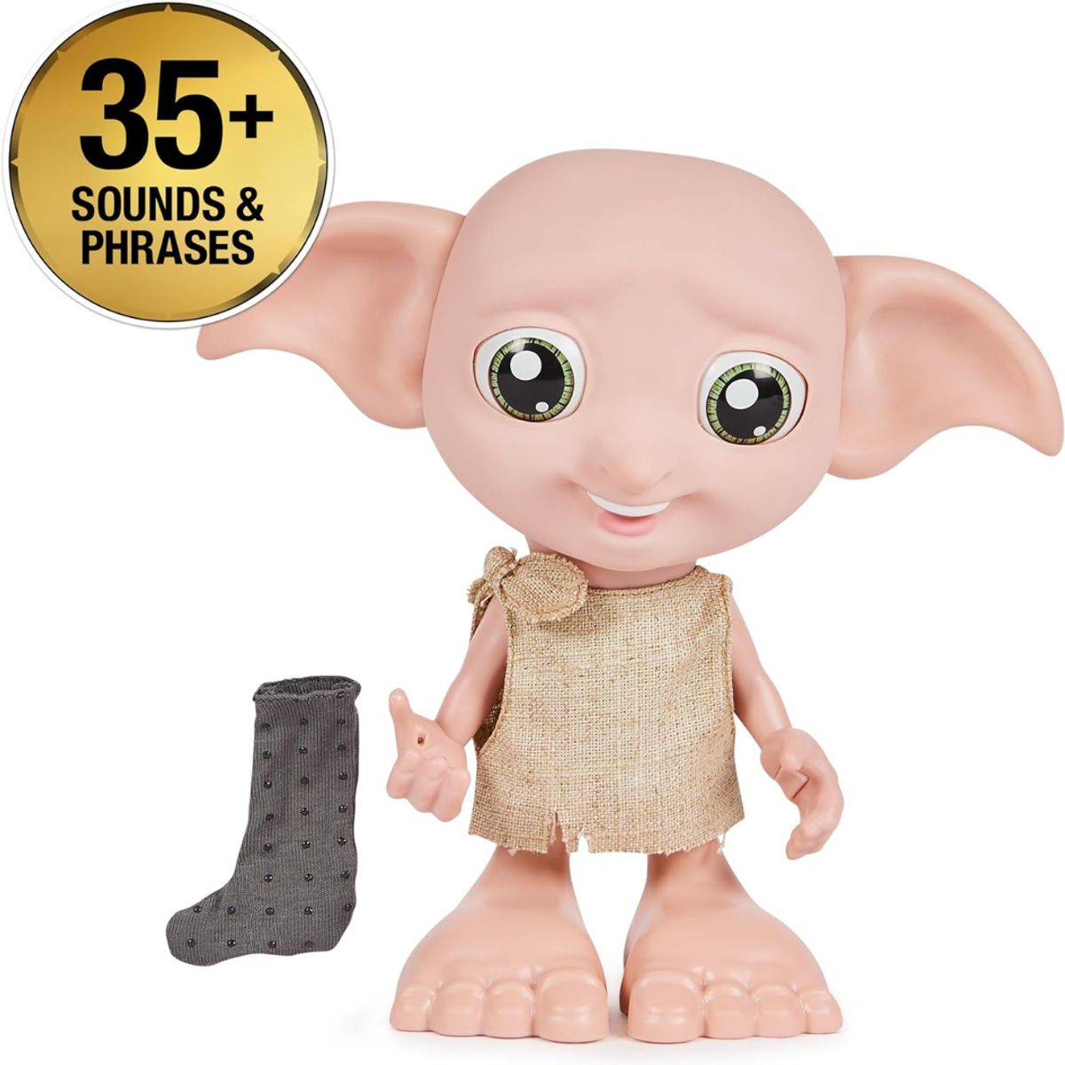 GENERICO - Muñeco Elfo Mágico Interactivo Dobby De Harry Potter Sonidos