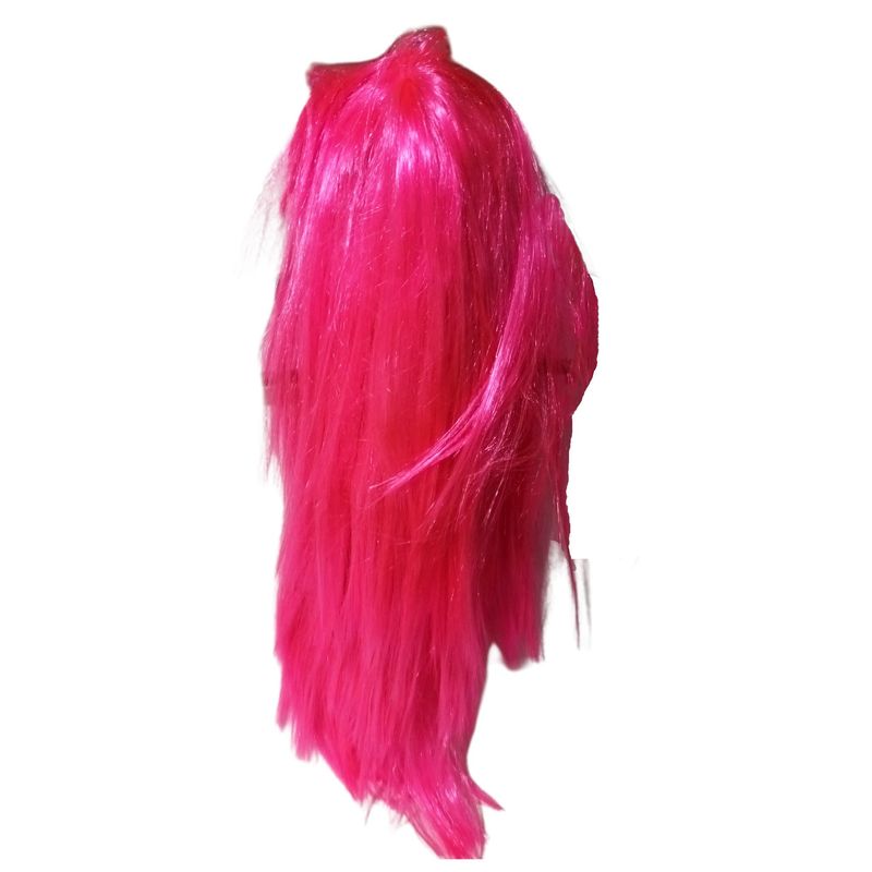 GENERICO - Pelucas Para Fiesta Rosada 50cm Disfraz Halloween
