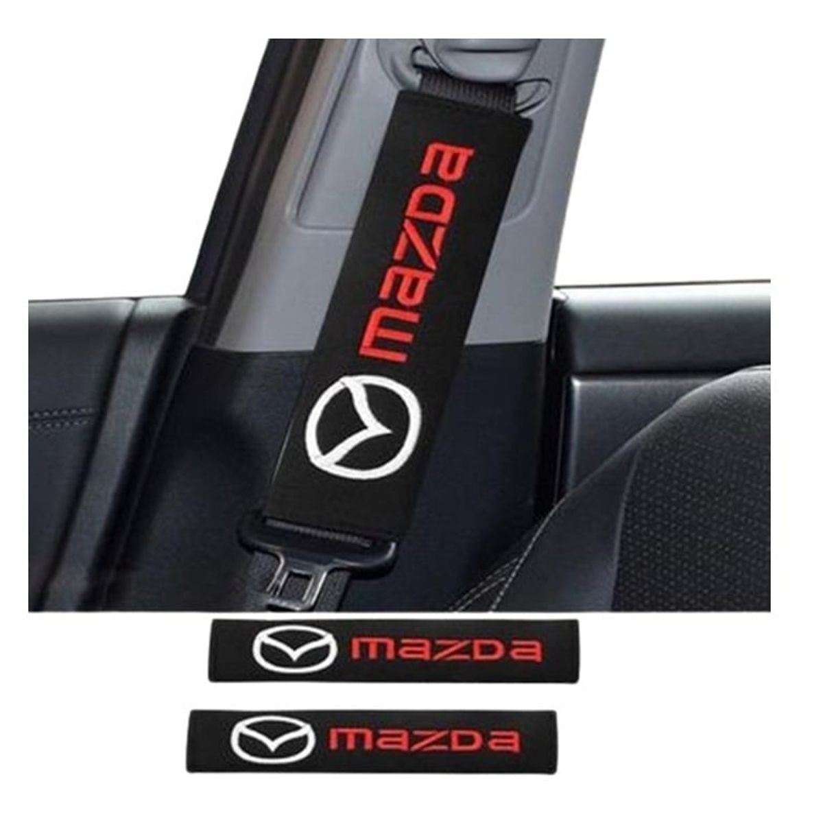 GENERICO - accesorios mazda 6 bt50 cx60 forro cinturon seguridad