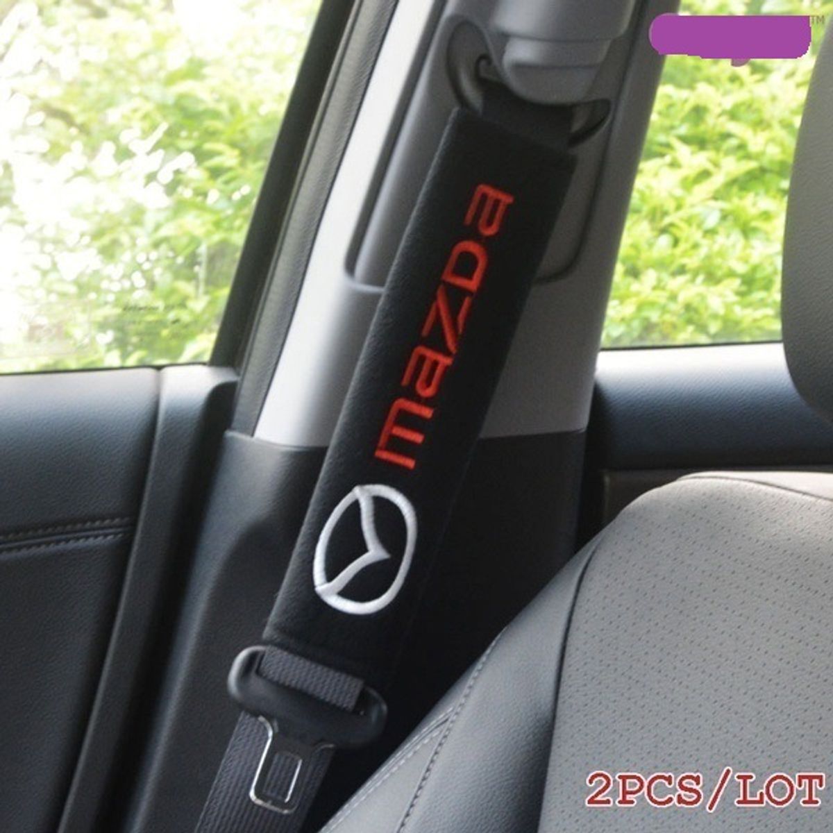 GENERICO - accesorios mazda 6 bt50 cx60 forro cinturon seguridad