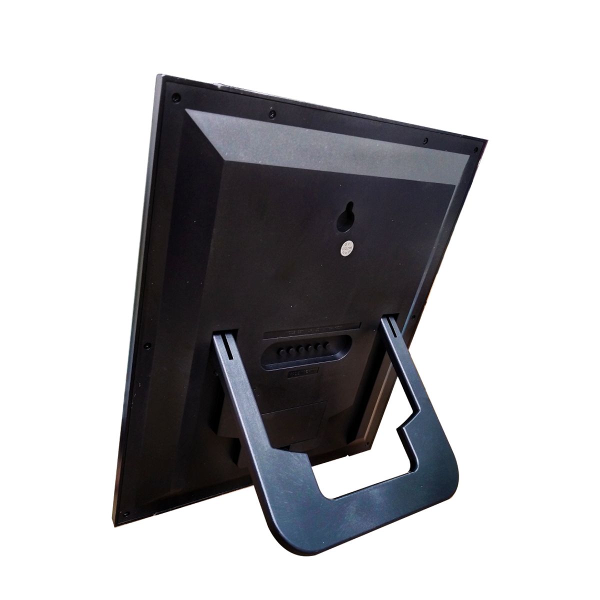 KADIO - Reloj Pared Kadio Kd3810 Escritorio Termómetro - Borde Plateado