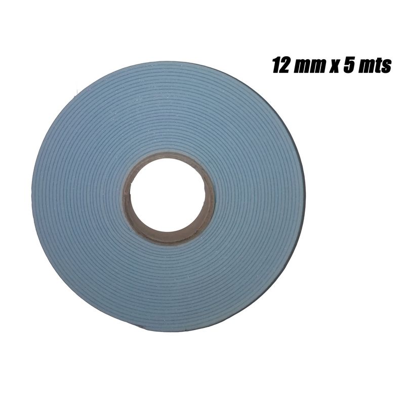 TESA - Cinta Doble Faz Blanca Espumada 12 Mm X 5 Mts