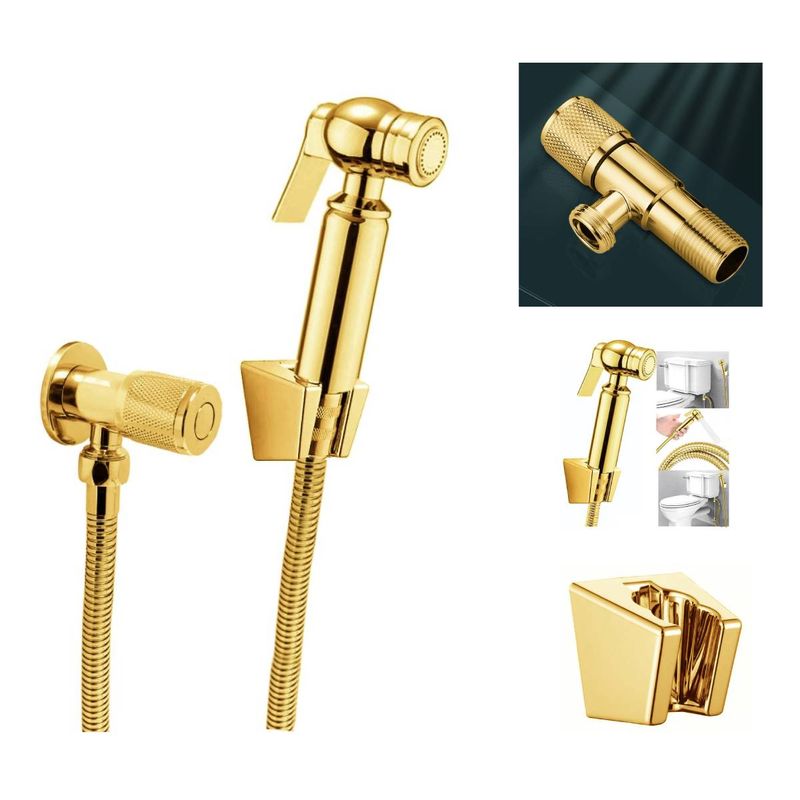 GENERICO - Bidet Ducha O Sanitario Registro Independiente Dorado It