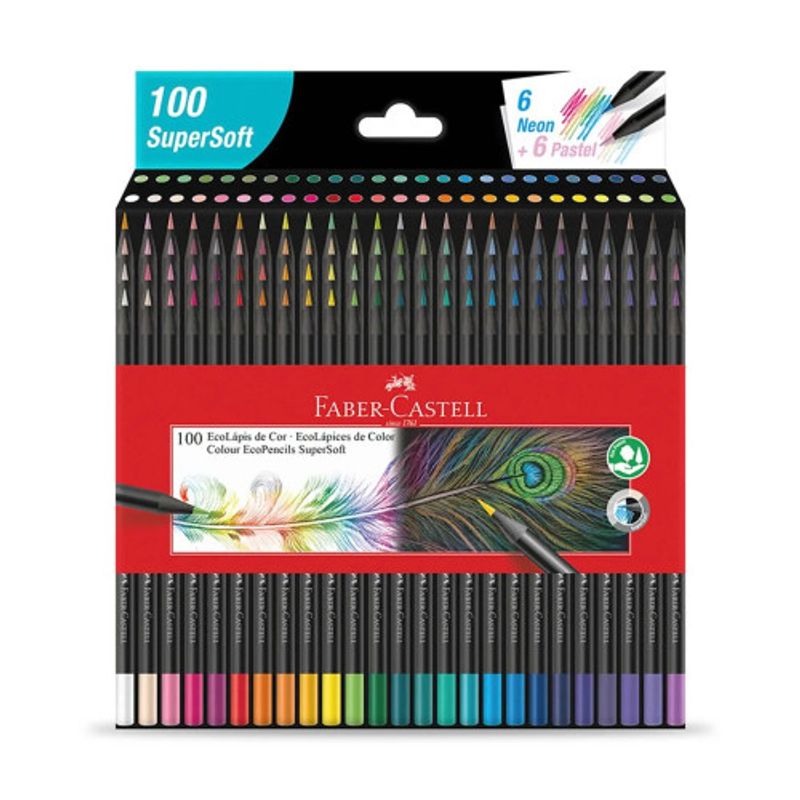 FABER CASTELL - Colores Faber Castell Super Soft X100