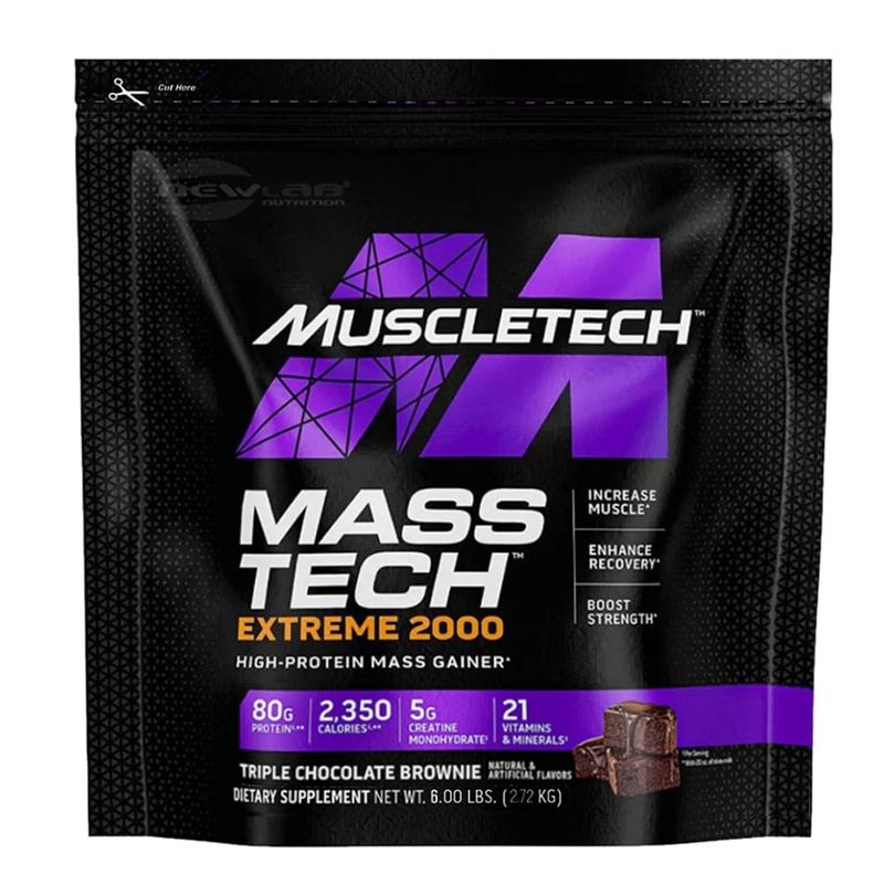 MUSCLETECH - Masstech Extreme 2000 CHOCOLATE 6 LBS