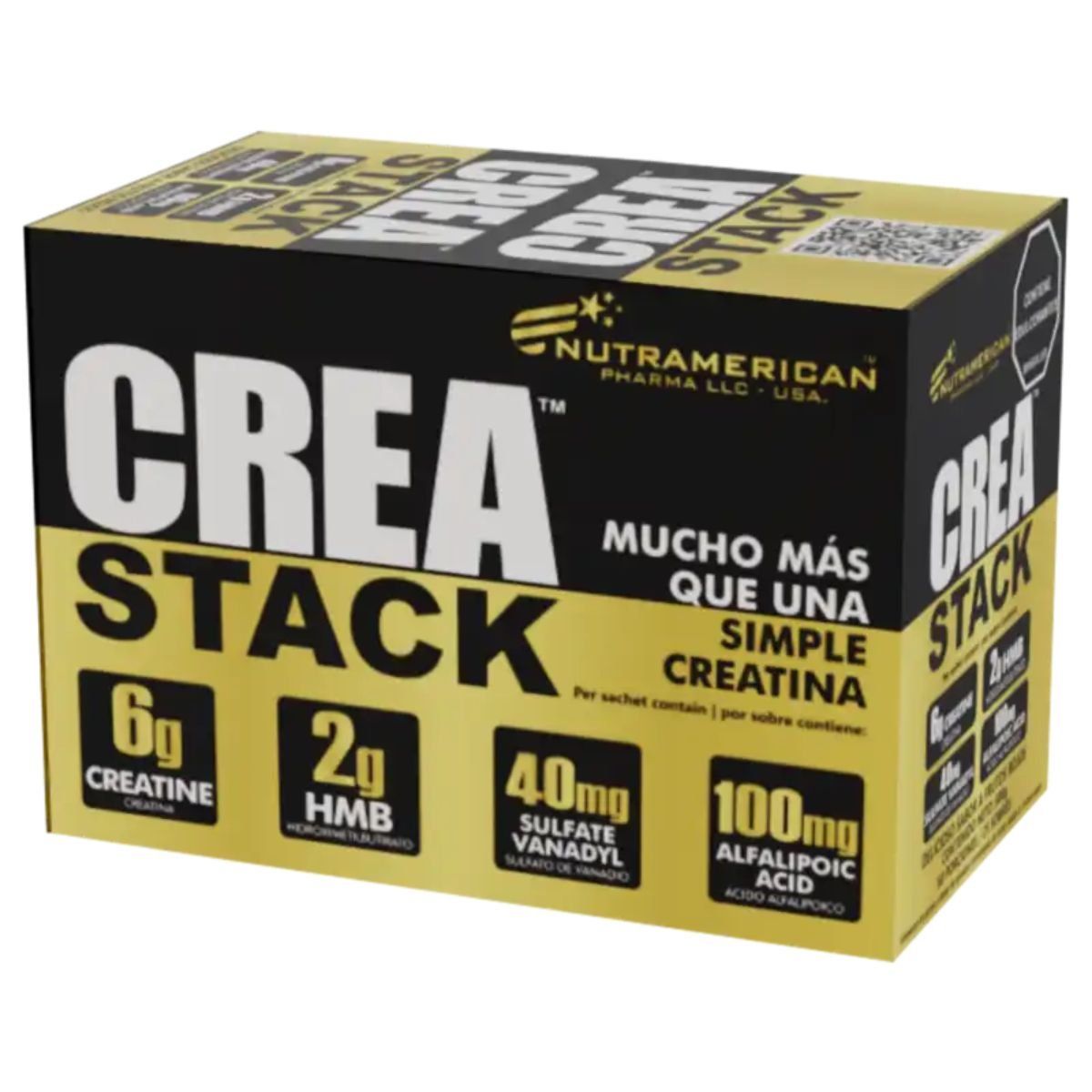 MEGAPLEX - Crea Stack Sachet Creatina Monohidratada 6gr
