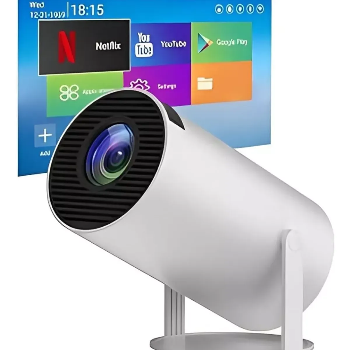 GENERICO - Proyector Smart 4k Hy300 Hd Wifi Bluetooth