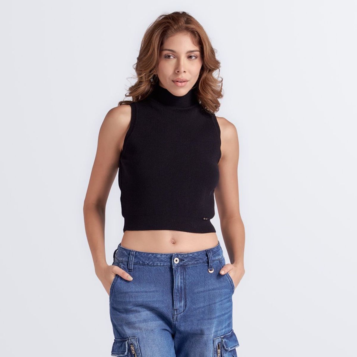 DEREK - Blusa Para Mujer Tejida Manga Siza Derek