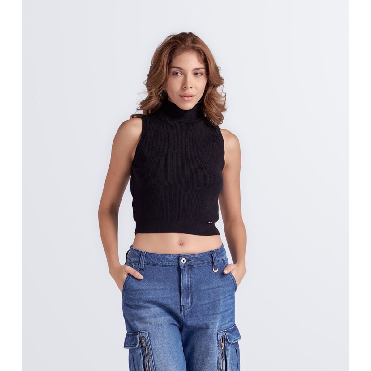 DEREK - Blusa Para Mujer Tejida Manga Siza Derek