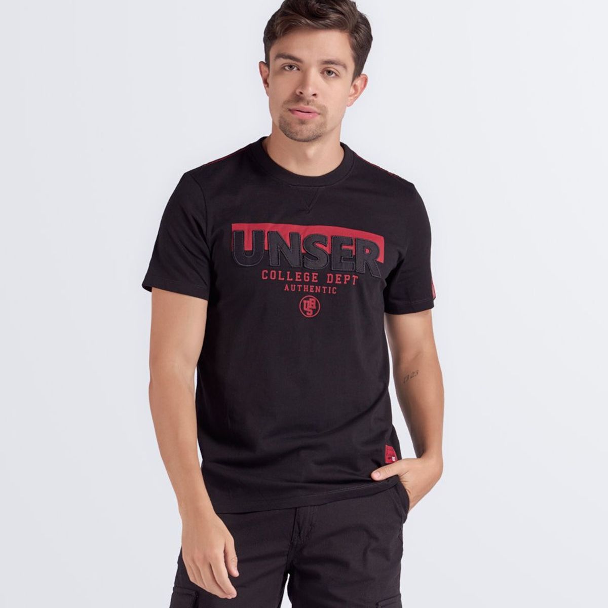 UNSER - Camiseta Para Hombre Slim Unser